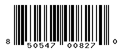 UPC barcode number 850547008270