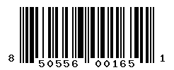 UPC barcode number 850556001651