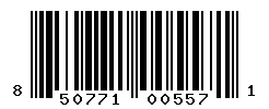 UPC barcode number 850771005571