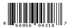 upc 850956003187 barcode image