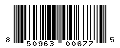 UPC barcode number 850963006775