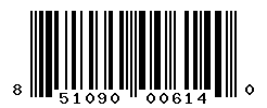upc 851090006140 barcode image