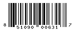 upc 851090006317 barcode image