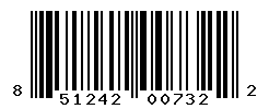 UPC barcode number 851242007322