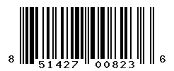 UPC barcode 851427008236
