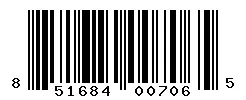 UPC barcode 851684007065