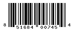 UPC barcode 851684007454