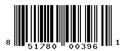 upc 851780003961 barcode image