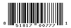 851817007771 barcode