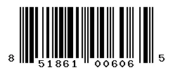 UPC barcode 851861006065