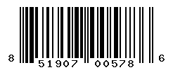 upc 851907005786 barcode image