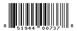UPC barcode number 851944007378