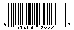 UPC barcode number 851988002773