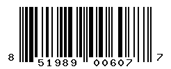 UPC barcode number 851989006077