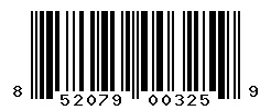 UPC barcode 852079003259