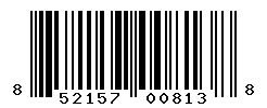 UPC barcode number 852157008138