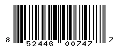 852446007477 barcode