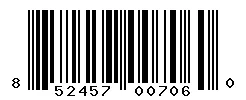 UPC barcode 852457007060
