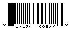 UPC barcode number 852524008778