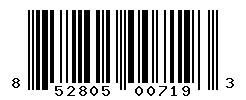 UPC barcode number 852805007193