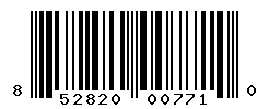 upc 852820007710 barcode image