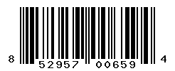 UPC barcode number 852957006594