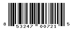 upc 853247007215 barcode image