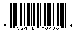 upc 853471004004 barcode image