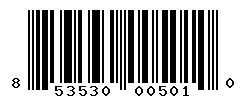 UPC barcode number 853530005010