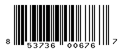 853736006767 barcode