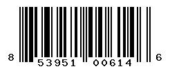 UPC barcode number 853951006146