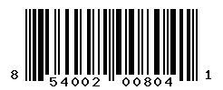 UPC barcode number 854002008041