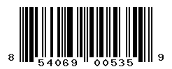 UPC barcode 854069005359