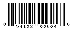 UPC barcode number 854102006046