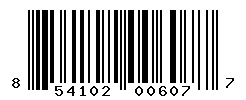 UPC barcode number 854102006077