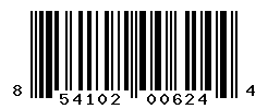 UPC barcode number 854102006244