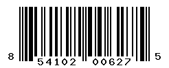 UPC barcode number 854102006275