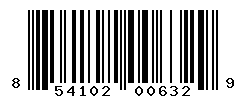 UPC barcode number 854102006329