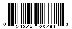 UPC barcode number 854275007611
