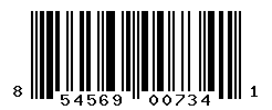 UPC barcode number 854569007341