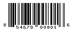 UPC barcode number 854679008016