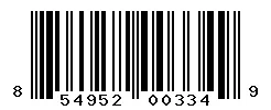 UPC barcode 854952003349
