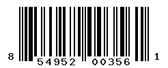 UPC barcode 854952003561