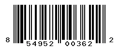 UPC barcode 854952003622