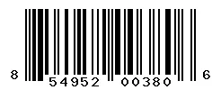 UPC barcode 854952003806