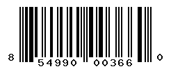 UPC barcode number 854990003660