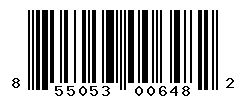 UPC barcode number 855053006482