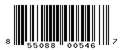 UPC barcode number 855088005467