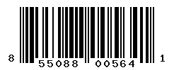 UPC barcode number 855088005641