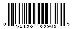 UPC barcode number 855100009695